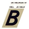 Hillman 1-1/2" Blk Letter B 840496